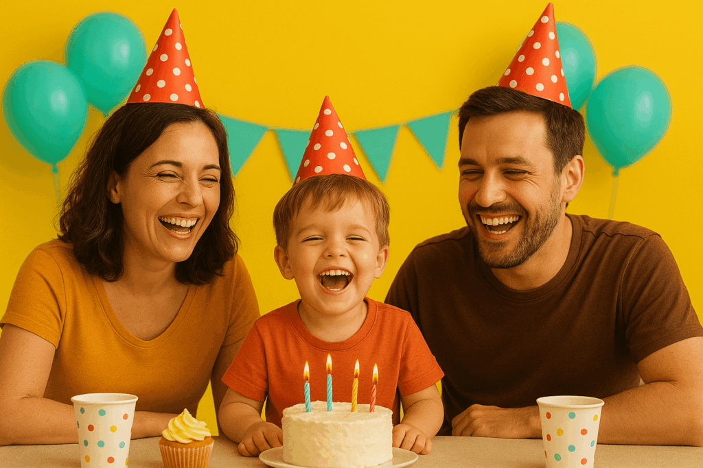 Familie feiert Geburtstag 2-min